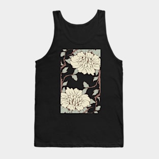 Floral frame Tank Top